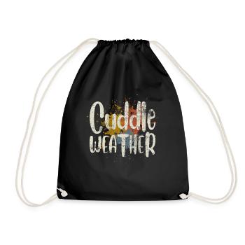 câlins - Sac de sport léger - noir - Devant