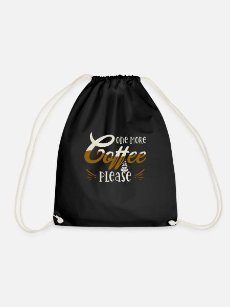 Kaffee - Turnbeutel - Schwarz