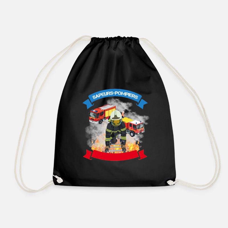 SAPEURS POMPIERS - Sac de sport léger - noir