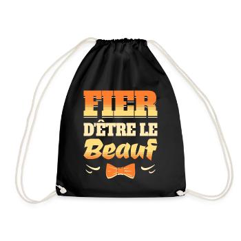 Fier D'Être Le Beauf Idée Pour Beau-Frère - Sac de sport léger - noir - Devant