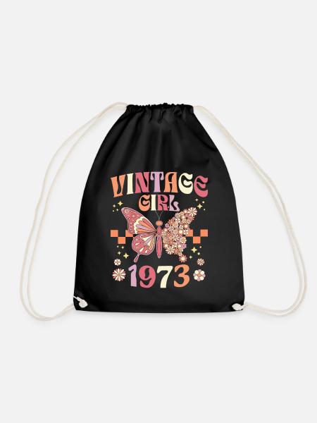 Fête Anniversaire Femme 1973 50 Ans Anniversaire - Sac de sport léger - noir