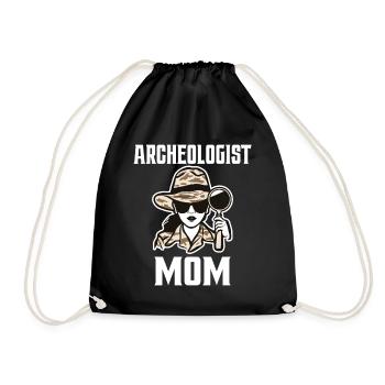 Mère Fan Archéologie Maman Archéologue - Sac de sport léger - noir - Devant