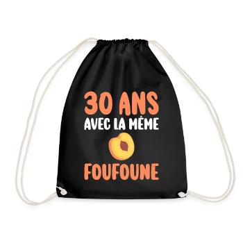 Marié 30 Ans Homme 30 Ans De Mariage - Sac de sport léger - noir - Devant