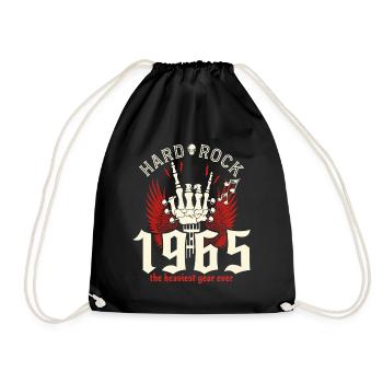 60 Ans Rock 60eme Anniversaire 1965 - Sac de sport léger - noir - Devant