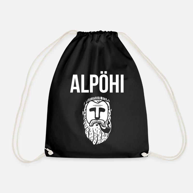 Alpöhi - Turnbeutel - Schwarz