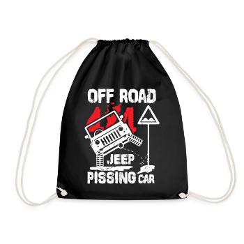 Jeep Hors-piste Pissing - Sac de sport léger - noir - Devant