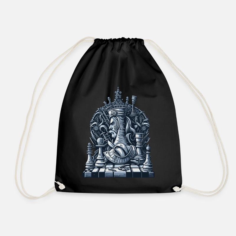 Échiquier - Sac de sport léger - noir