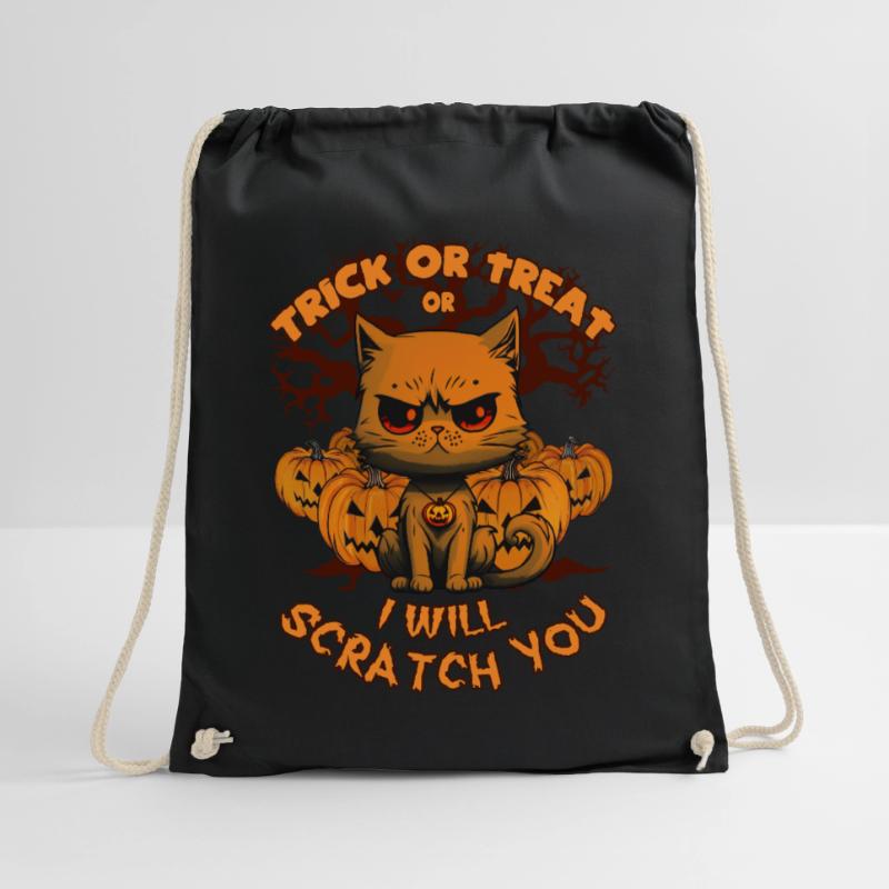 Süßes oder Saures oder ich kratze dich, CAT Turnbeutel