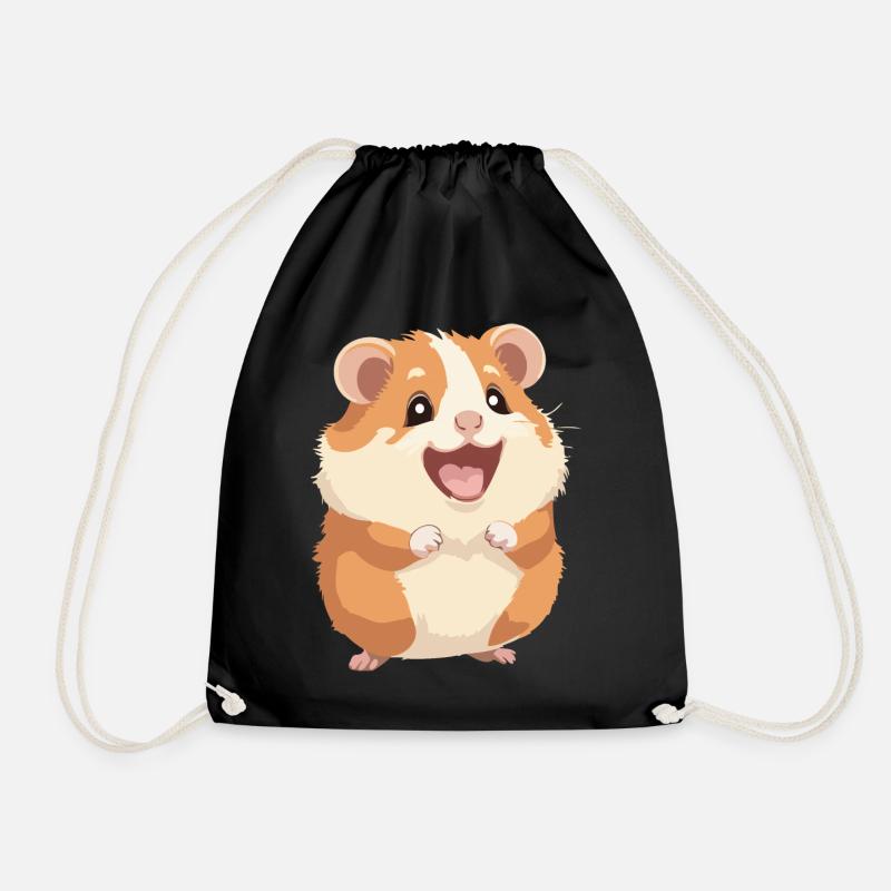 Hamster - Turnbeutel - Schwarz