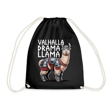 Valhalla Drame Lama - Sac de sport léger - noir - Devant