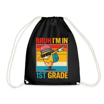 Effectifs en 1ère année - Sac de sport léger - noir - Devant