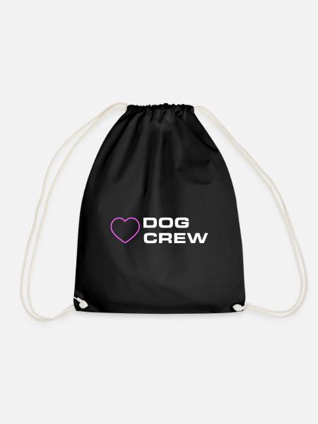 Dog Crew - Turnbeutel - Schwarz