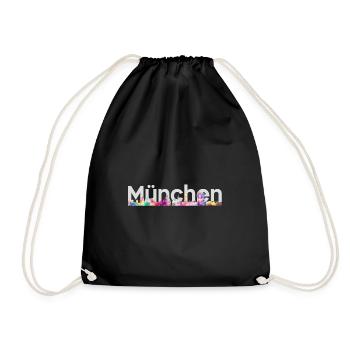 Chemise de ville « Munich » Dark - Sac de sport léger - noir - Devant