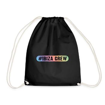 Ibiza Crew - Turnbeutel - Schwarz - Vorne