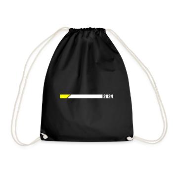 2024 année - Sac de sport léger - noir - Devant