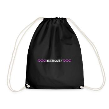 Coeurs de l’équipe de danse - Sac de sport léger - noir - Devant