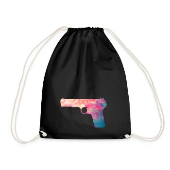 color GUN - Turnbeutel - Schwarz - Vorne