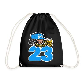 54AK31 gold II - Sac de sport léger - noir - Devant