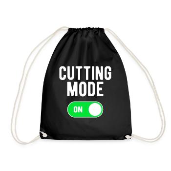 Mode de coupe ON Gym Musculation Poids Entraînement - Sac de sport léger - noir - Devant