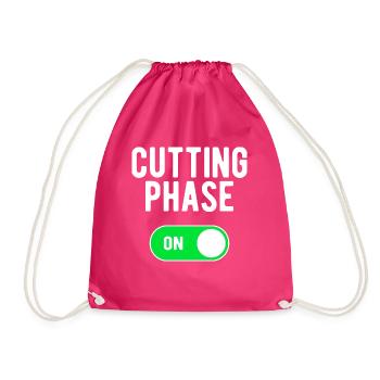 Phase de coupe ON Entraînement de poids de musculation - Sac de sport léger - fuchsia - Devant