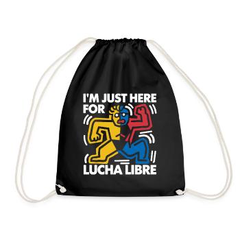 Action et look lutte - Sac de sport léger - noir - Devant