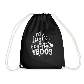 Je suis juste ici pour l’Halloween du Boo - Sac de sport léger - noir - Devant