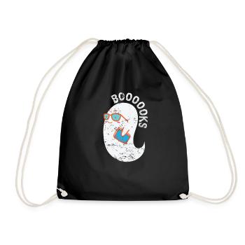 Boooooook’s Ghosts à Halloween Custom - Sac de sport léger - noir - Devant