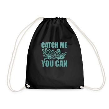 Go-kart Attrapez-moi si vous pouvez courir - Sac de sport léger - noir - Devant