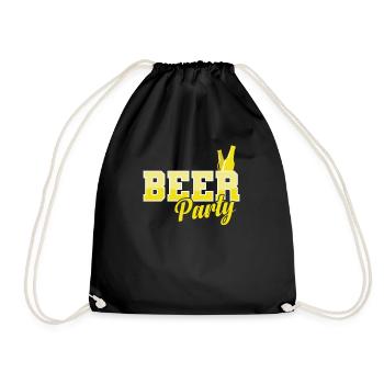 Célébrations de la fête de la bière Danse Musique Buddies - Sac de sport léger - noir - Devant