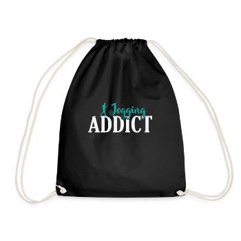Jogging addict Fitness Sport Running - Sac de sport léger - noir - Devant