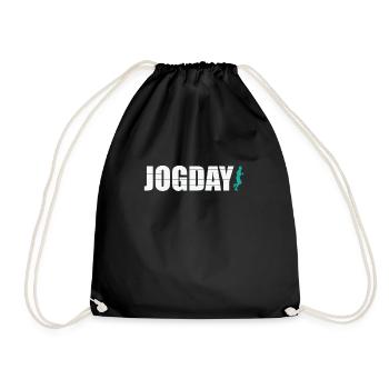 Jogday Jogging Fitness Sports Running - Sac de sport léger - noir - Devant
