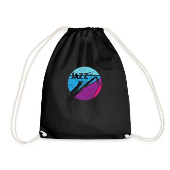 Saxophone Jazz Musique Soul - Sac de sport léger - noir - Devant