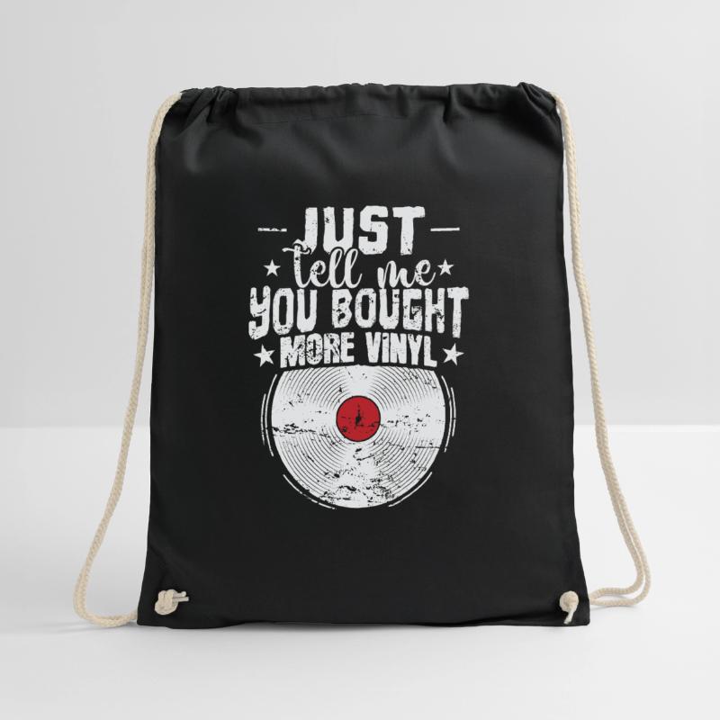 Dites-moi simplement que vous avez acheté plus de disques vinyles Sac de sport léger