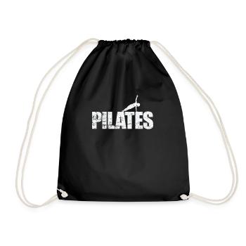 Pilates Yoga Powerhouse Fitness - Turnbeutel - Schwarz - Vorne