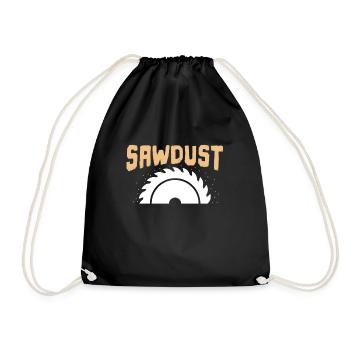 Sciure de bois Sciure de bois Hommes - Sac de sport léger - noir - Devant