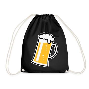 XLustig Design for Cheerful Occasions (R/3) - Drawstring Bag - black - Front