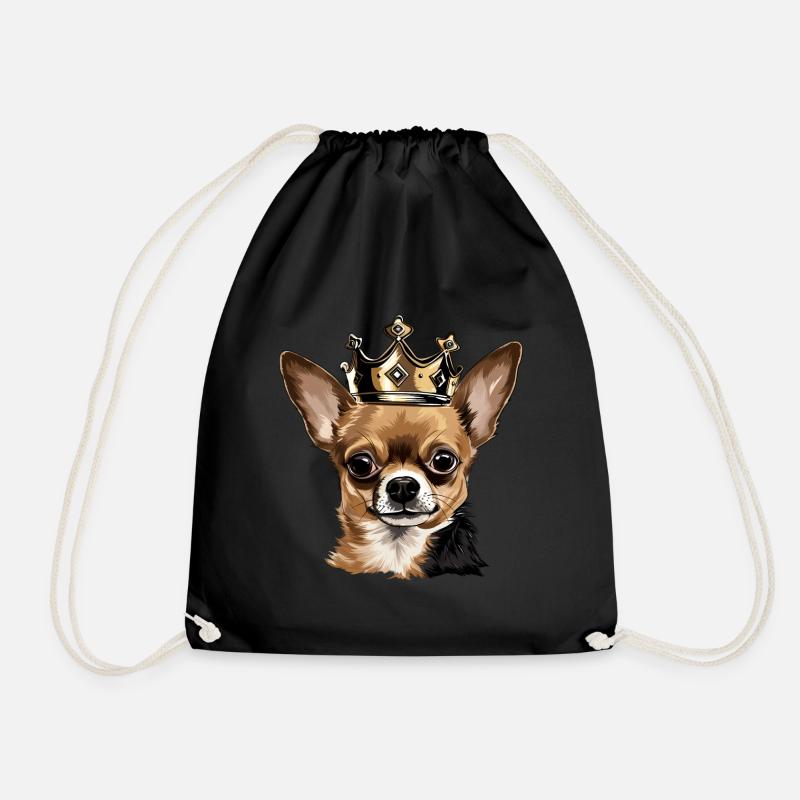 Chihuahua - Turnbeutel - Schwarz