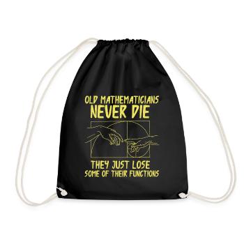 Nombre d’or mathématique de la géométrie de Fibonacci - Sac de sport léger - noir - Devant