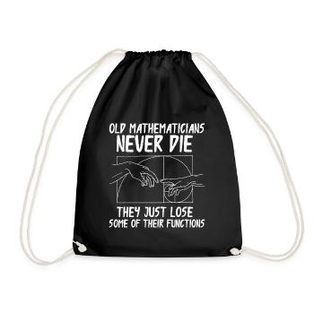 Nombre d’or mathématique de la géométrie de Fibonacci - Sac de sport léger - noir - Devant