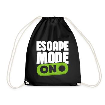 Mode Escape sur Escape Game Breakout Challenge - Sac de sport léger - noir - Devant