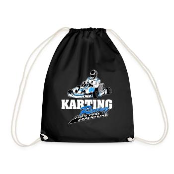 GoKart - Kartsport - Kart - Go Kart - Sac de sport léger - noir - Devant