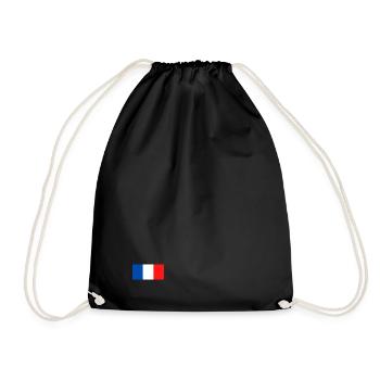 Fière d'être Français - Sac de sport léger - noir - Devant