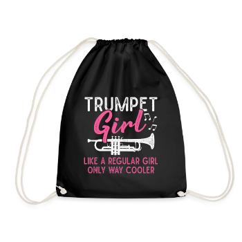 Trompette Girls Brass Band Orchestra Musicien - Sac de sport léger - noir - Devant