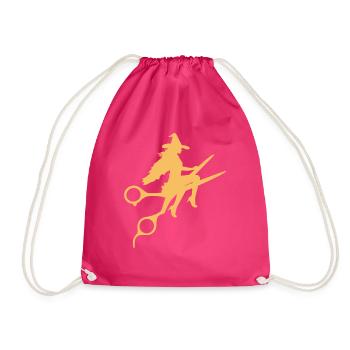 Sorcière aux ciseaux - Sac de sport léger - fuchsia - Devant