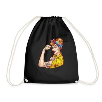 Autism Mom Autism Gift - Sac de sport léger - noir - Devant
