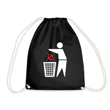Communism Garbage Pro American Design - Sac de sport léger - noir - Devant