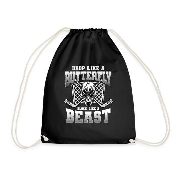 Citation de gardien de but de papillon de hockey - Sac de sport léger - noir - Devant