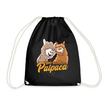 Tu es ma palpaca - Sac de sport léger - noir - Devant