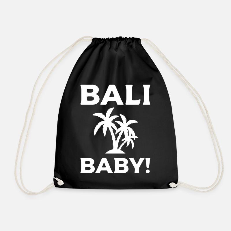 Bali - Turnbeutel - Schwarz