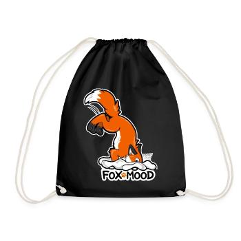 Renard rouge Fox-Mood - Sac de sport léger - noir - Devant